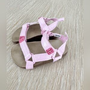 Carters Pink Kids Sandals - Lightweight Adjustable Straps